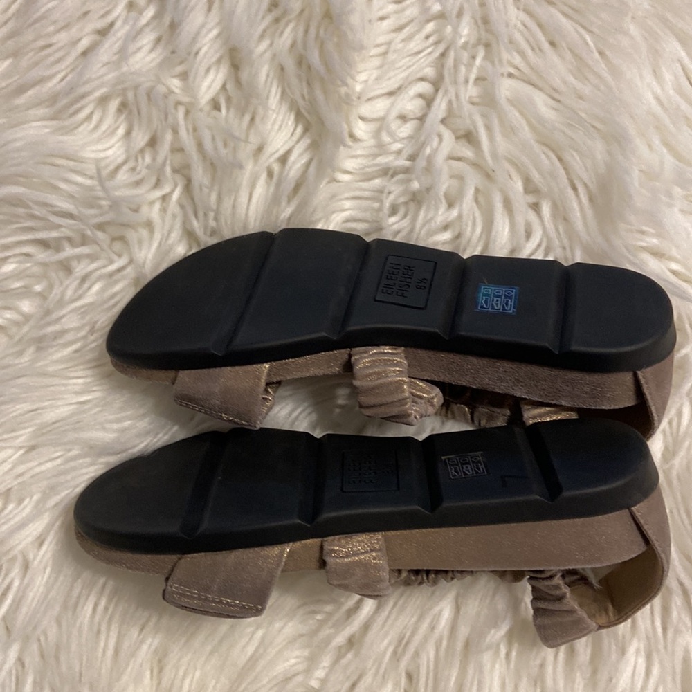 EILEEN FISHER Sandals size 6.5 BNWOT see all photos perfect for summer - Picture 7 of 16